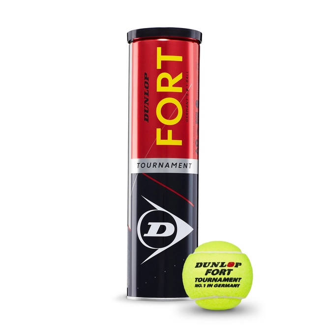 Boîte de 3 balles de padel Dunlop Fort Padel